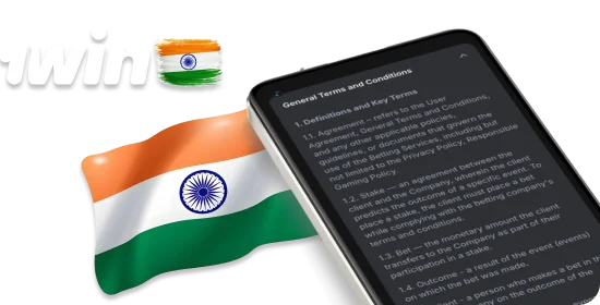 1Win India Mobile App Terms and Conditions